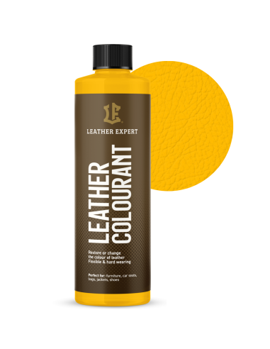 Bőr festék Arany Sárga LEATHER EXPERT Bőr Színező 250ml