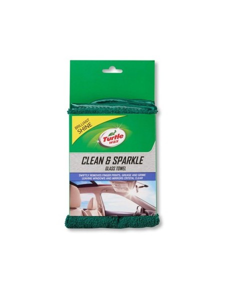 Turtle Wax Clean and Sparkle Glass Towel, 39 x 37 cm