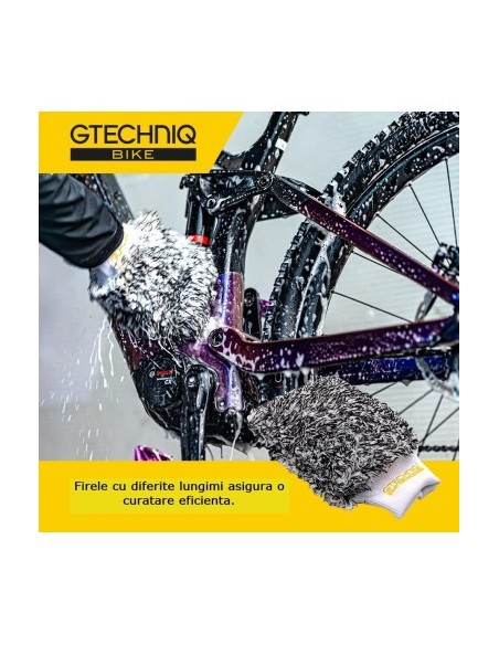 Γάντι πλυσίματος ποδηλάτου Gtechniq Bike Microfibre Wash Mitt