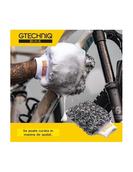 Γάντι πλυσίματος ποδηλάτου Gtechniq Bike Microfibre Wash Mitt