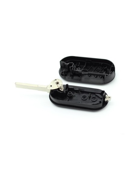 Keychain case with 3 buttons for Alfa Romeo, Red