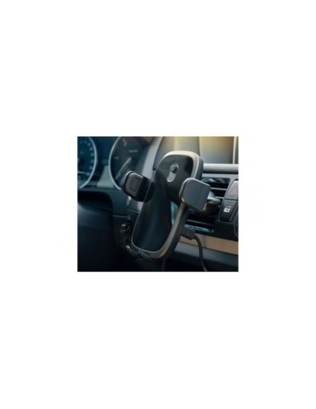 Suport telefon auto cu incarcare wireless QI pentru telefoane cu display intre 4.7" - 6.5"