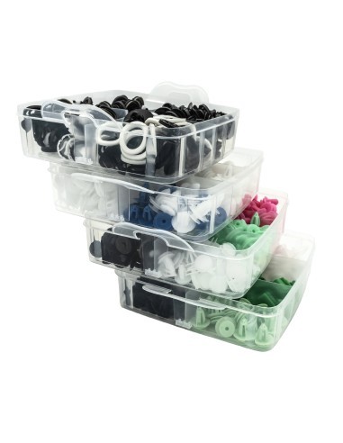 Set 470 buc cleme din plastic + 5 unelte Carguard