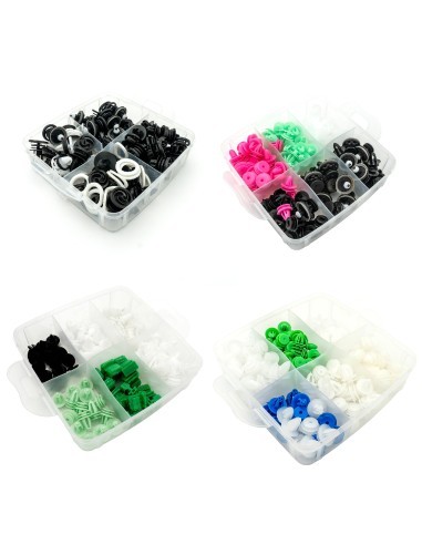 Set 470 buc cleme din plastic + 5 unelte Carguard