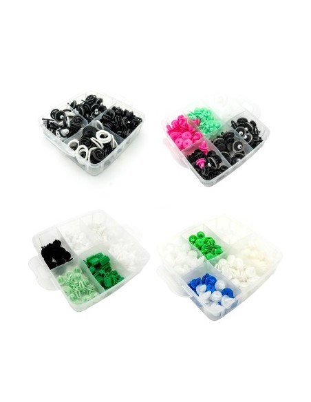 Set 470 buc cleme din plastic + 5 unelte Carguard