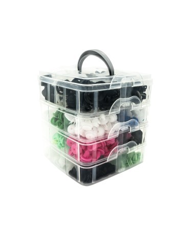Set 470 buc cleme din plastic + 5 unelte Carguard