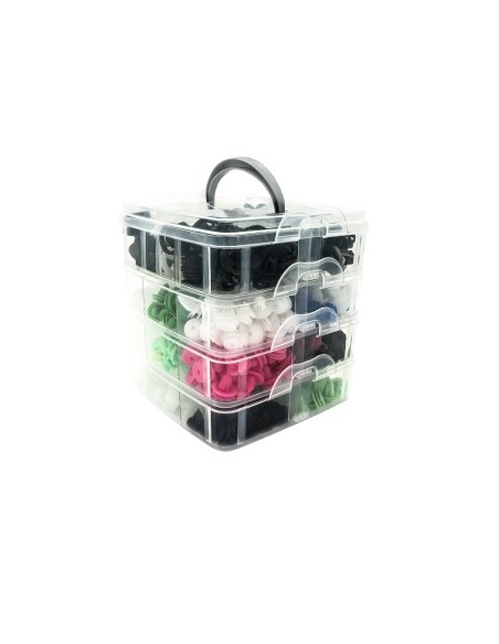 Set 470 buc cleme din plastic + 5 unelte Carguard