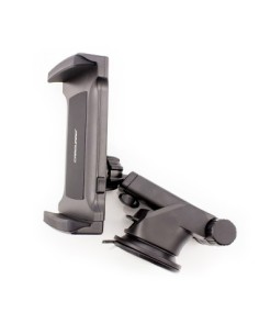 Universal tablet holder, windshield mount with suction cup