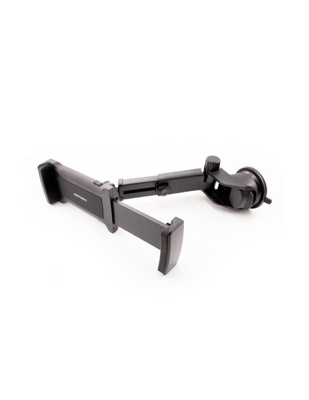 Universal tablet holder, windshield mount with suction cup