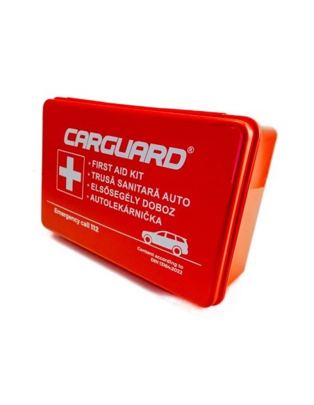 Complete Set Medical Kit, Fire Extinguisher, Vest, 2pcs Reflective Triangles, 5-year validity, Carguard