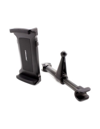 Universal tablet holder with headrest mounting...