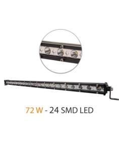 LED Bar Auto 72W, 12-32V, 4800 lumeni, 65 cm, 24 SMD LED...