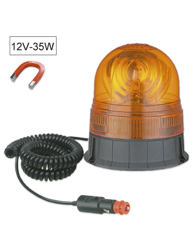 Γυροφάρος Με Μαγνητικό Καλώδιο H1 12V 35W JBM