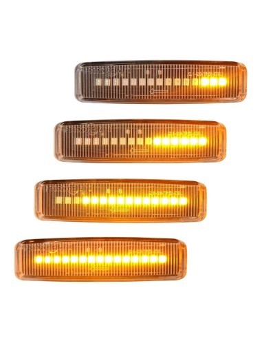 Set of 2 Dynamic LED Wing Turn Signals for BMW...