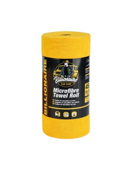 Billionaire Microfibre Towel Roll, 30x30 cm, 240gsm, 45pcs