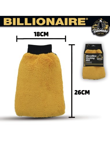 Billionaire Microfiber Car Washing Mitt