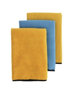 3 db 40 X 40 cm-es Billionaire Detailing Towels Hyrid-pro...
