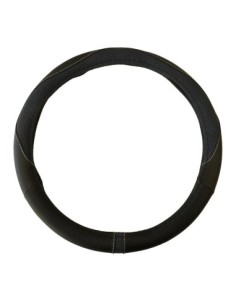 Blue Eco-Leather Steering Wheel Cover 37-39 cm