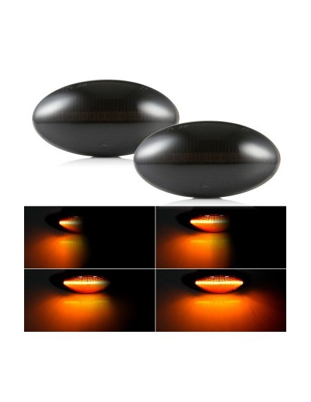 Set of 2 Dynamic LED Wing Indicators for Mini Cooper R50, R52, R53