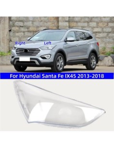 Right headlight glass for Hyundai Santa Fe III (DM) (2013... 2