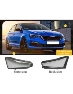 Left headlight glass for Skoda Scala (2019 - 2023) 2