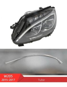 Repair fiber DRL left headlight for Mercedes-Benz Class C...