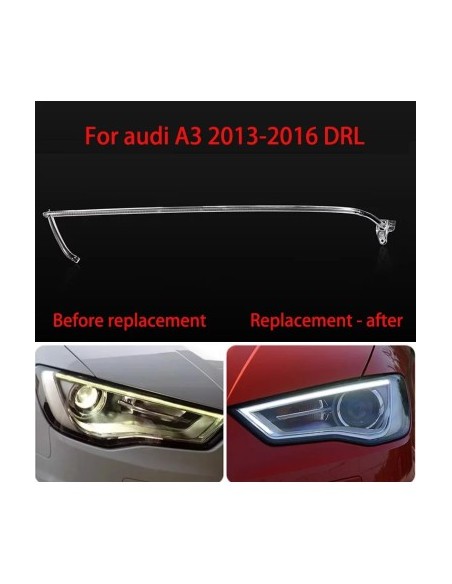 Left DRL headlight repair fiber for Audi A3 8V 2013-2016
