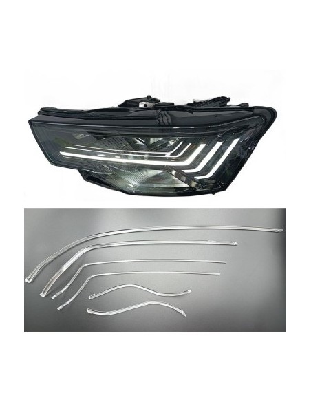 Left Fiber Kit for Daytime Running Light Repair compatible with Audi A6 C8 Matrix 2019-2022