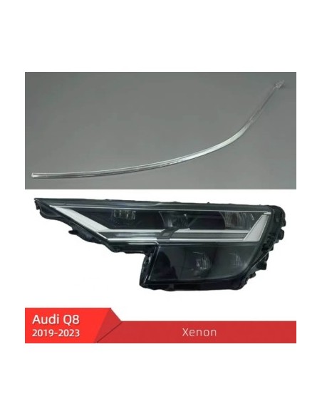 Left Fiber Kit for repairing DRL daytime running lights compatible with Audi Q8 2018-2023