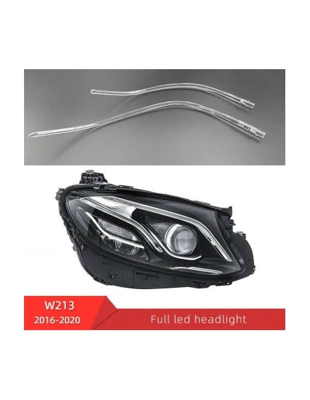 Repair fiber DRL left headlight for Mercedes-Benz E-Class W213 2016-2020 with ILS (Multibeam)