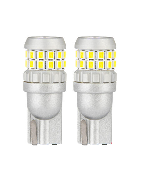 Set of 2 LED Auto W5W, T10 Canbus, with 30 smd, 12V/24V