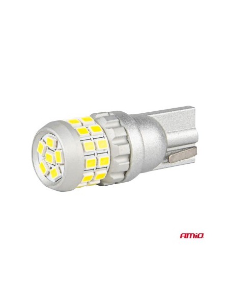 Set of 2 LED Auto W5W, T10 Canbus, with 30 smd, 12V/24V