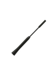 Black Exterior Car Antenna 15.8 cm with 3 Adapters (4-5-6MM)