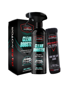 Quick Detailer cu Laveta Bass Motor Clean Booster, 500ml 2