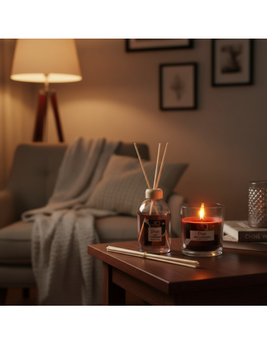 Room Fragrance Set and Aroma Land Candle, Hot...