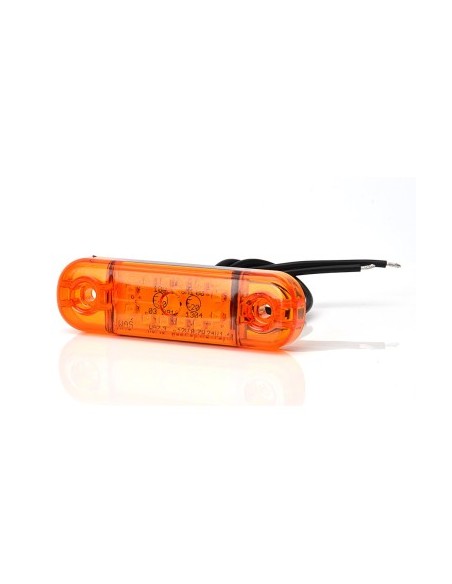 LED Marker Light 714 W97.3 12V-24V Orange Position Was