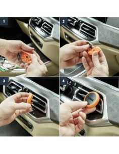 Sonax Lemon Air Freshener for Ventilation Grille 2