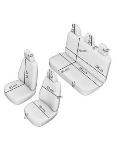 Elegant Black Chair Cover Set 2