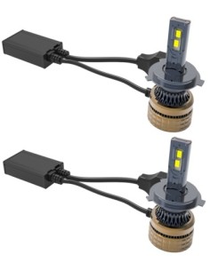 2 db H4 Canbus LED készlet autófényszóróhoz, teljesítmény...