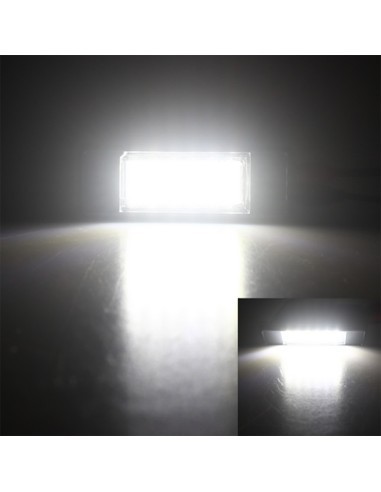 Set 2 Lampi Numar Led pentru Peugeot 407, 406,...