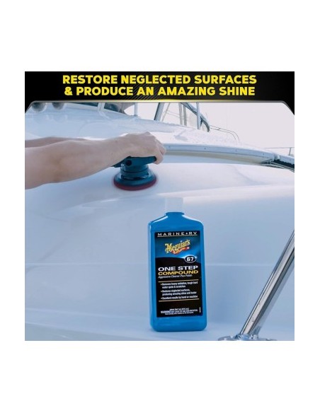 Meguiar's M67 One Step Compound csiszolópolírozó paszta hajókhoz, 945ml