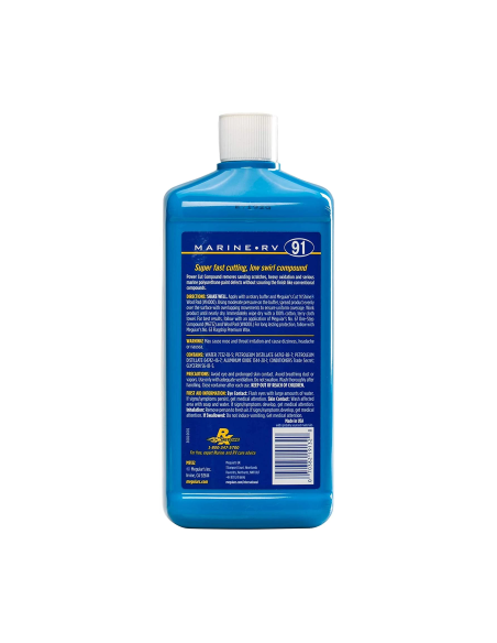 Λειαντική πάστα γυαλίσματος για σκάφη Meguiar's Power Cut Compound M91, 946ml