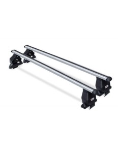 Bare portbagaj auto transversale Menabo Tema Aluminiu...