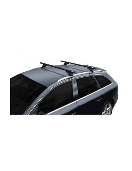 Menabo Tiger Black transverse roof rack for Suzuki SX4 S-Cross 2016+
