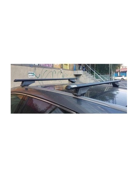 Menabo Tiger Black transverse roof rack for Suzuki SX4 S-Cross 2016+