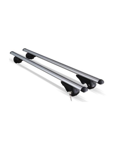 Bare roof rack crossbars Menabo Brio for Audi...