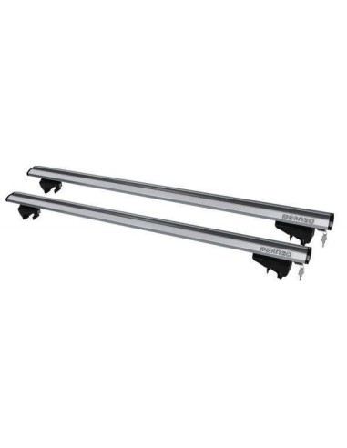 Bare roof rack crossbars Menabo Lince Silver...