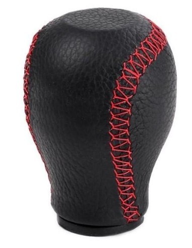 Universal gear knob made of natural leather...