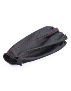 Universal gear shift cover made of genuine leather... 2