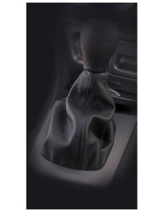 Manson universal gear shift made of genuine leather black... 2
